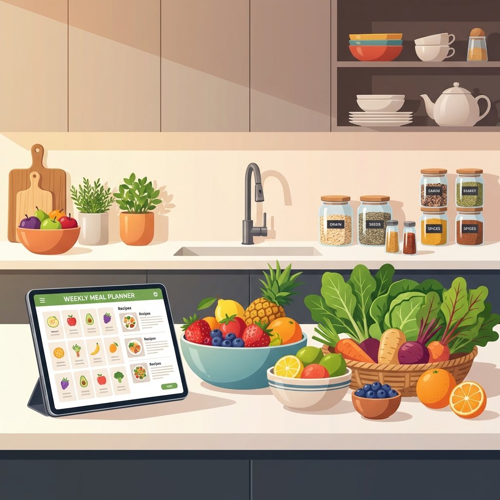 Application de gestion de courses et repas facile